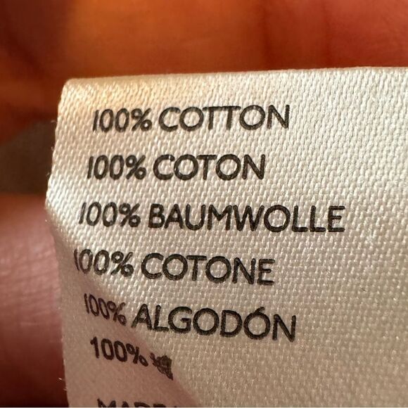 Free People Oversized Shirt Jacket Cream with Tan Exposed Stitching Raw Seams XS - Picture 7 of 9